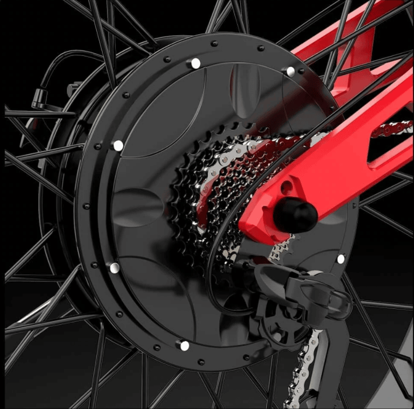 REAR-MOTOR-HU-FOR-AOSTIMOTOR-BIKE-S17-1500W-Street Rides