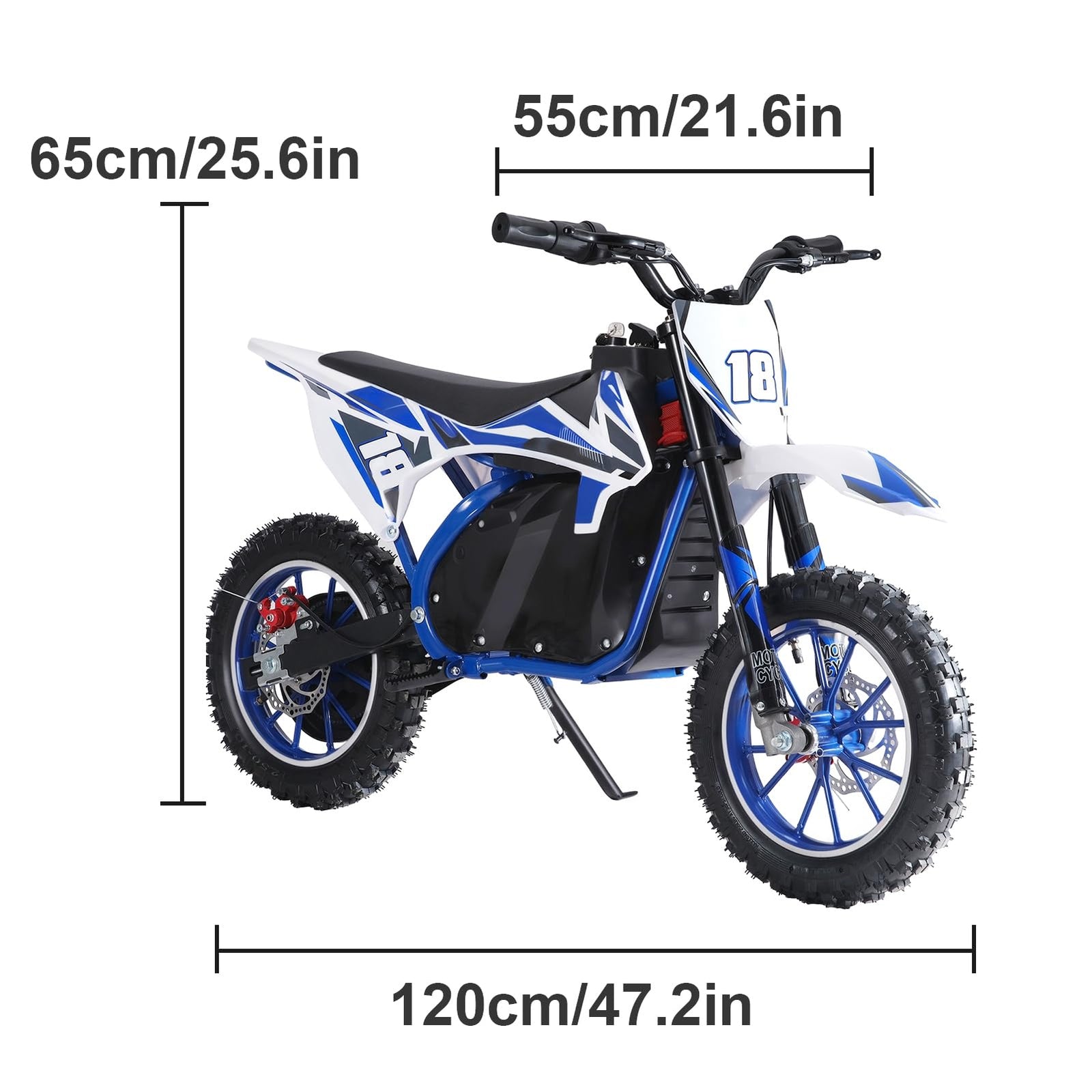 Reukmuuc kids dirt bike outdoor close-up