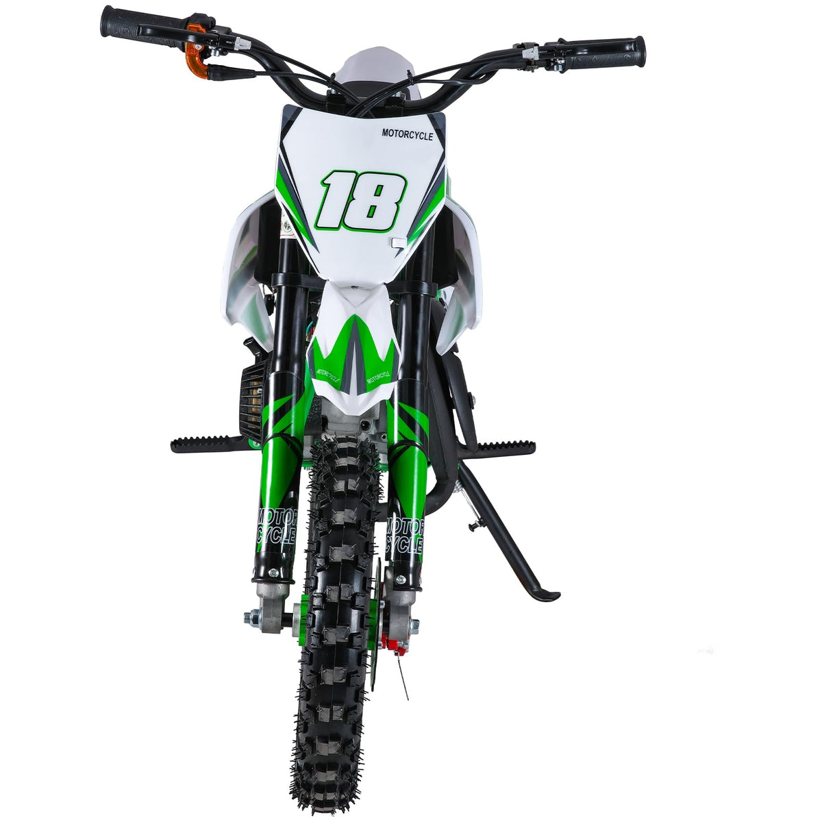 Reukmuuc kids dirt bike rear suspension detail
