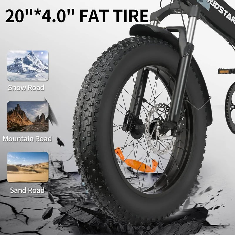 Ridstar H20 battery detail