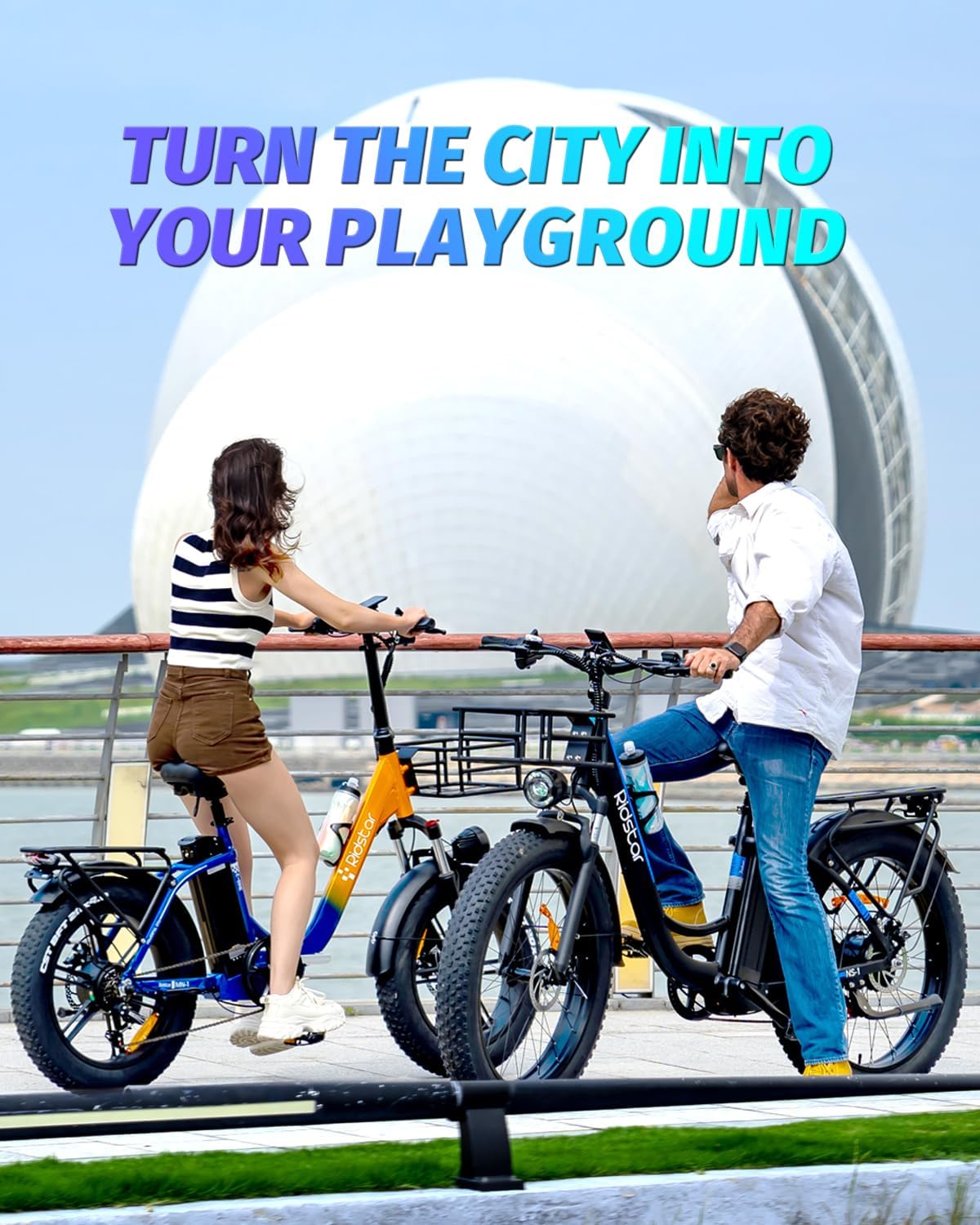 Ridstar H20 Pro electric bike Canada front view