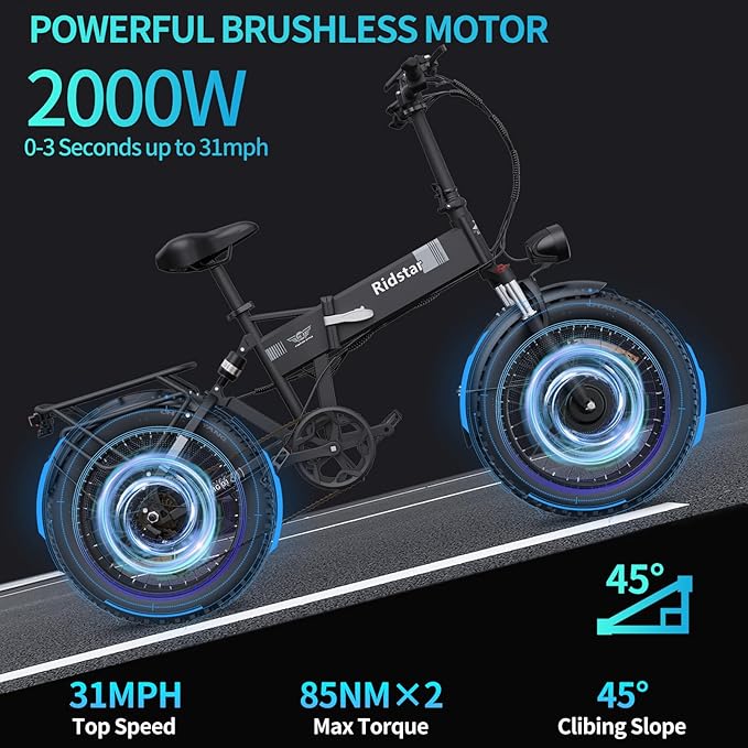 Ridstar Q20Luxe frame detail