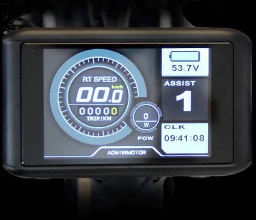 AOSTIRMOTOR S18-1500W Mountain E-Bike-Backlit LCD Display-Street Rides