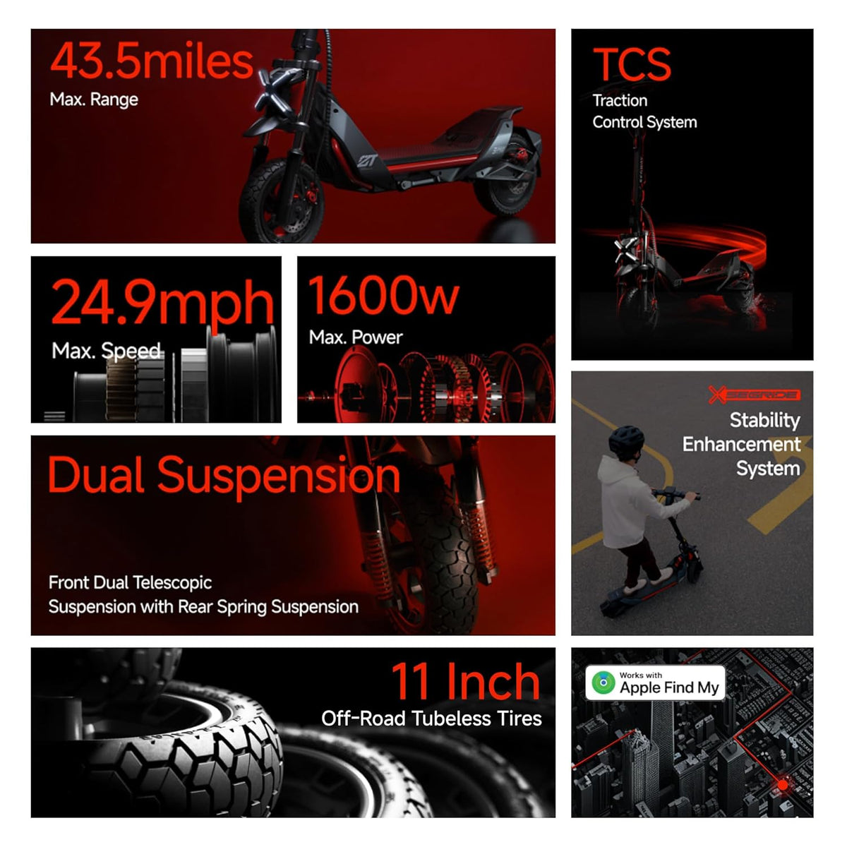 Segway ZT3 Pro front stance