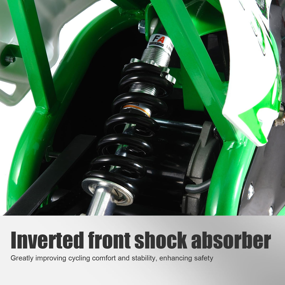 Shulemin dirt bike battery and drivetrain view