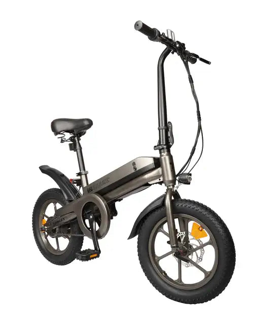 Smilee S5 display and throttle — pedal-assist mode selector and battery indicator a commuter uses to pace the 30-80 KM range