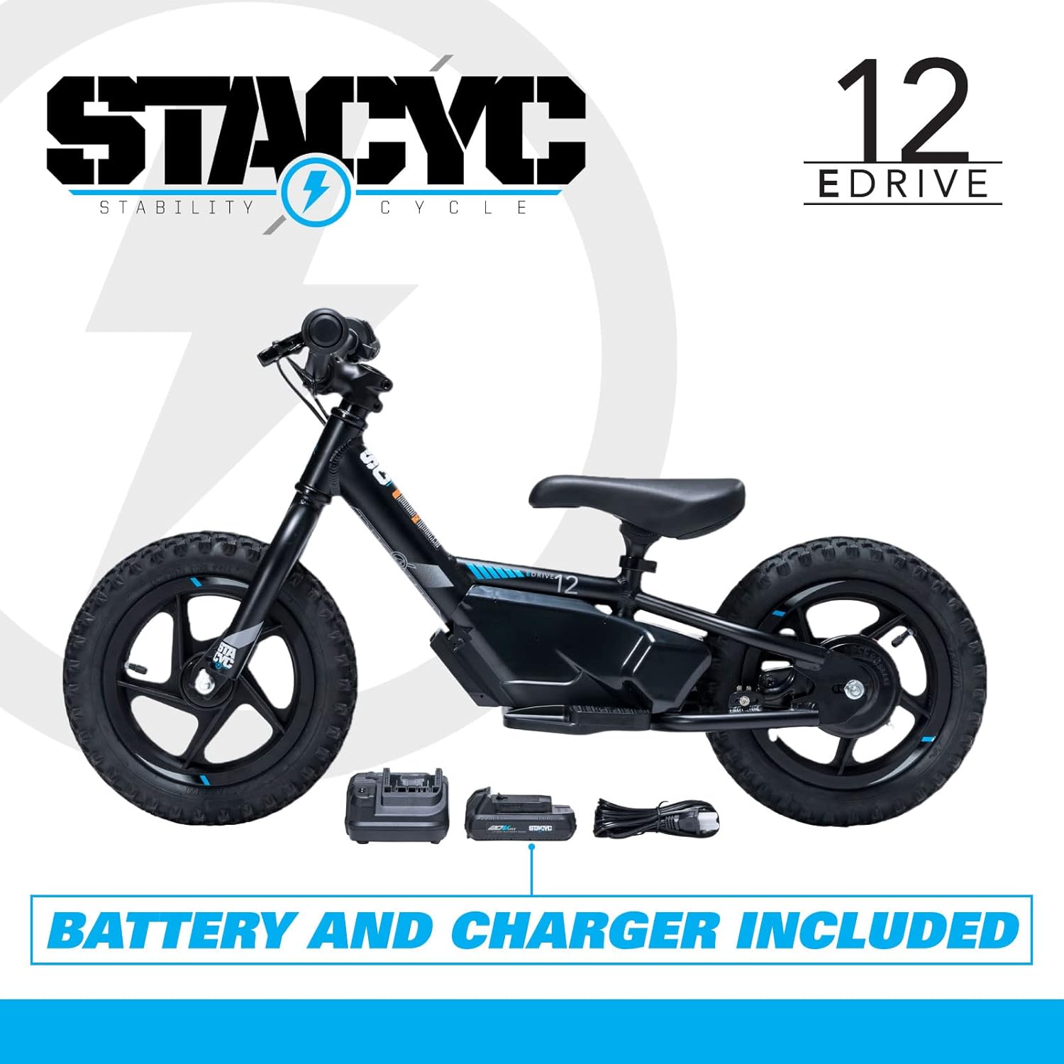 STACYC kids bike trail angle