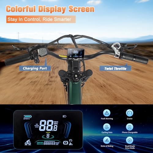 SummitX 1000W Folding E-Bike - Long Range 250km image 46