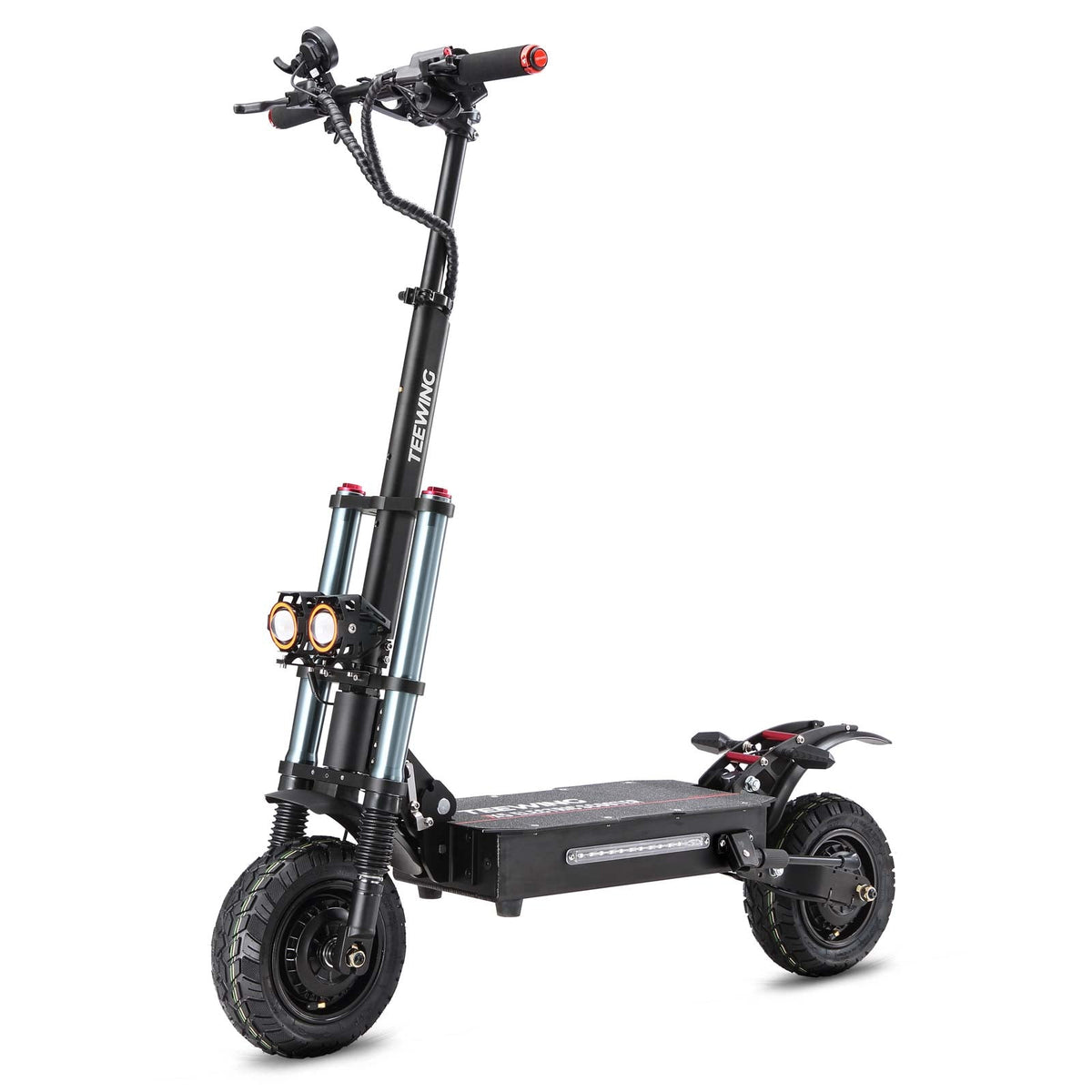 TEEWING X5 long-range scooter in a clean side view