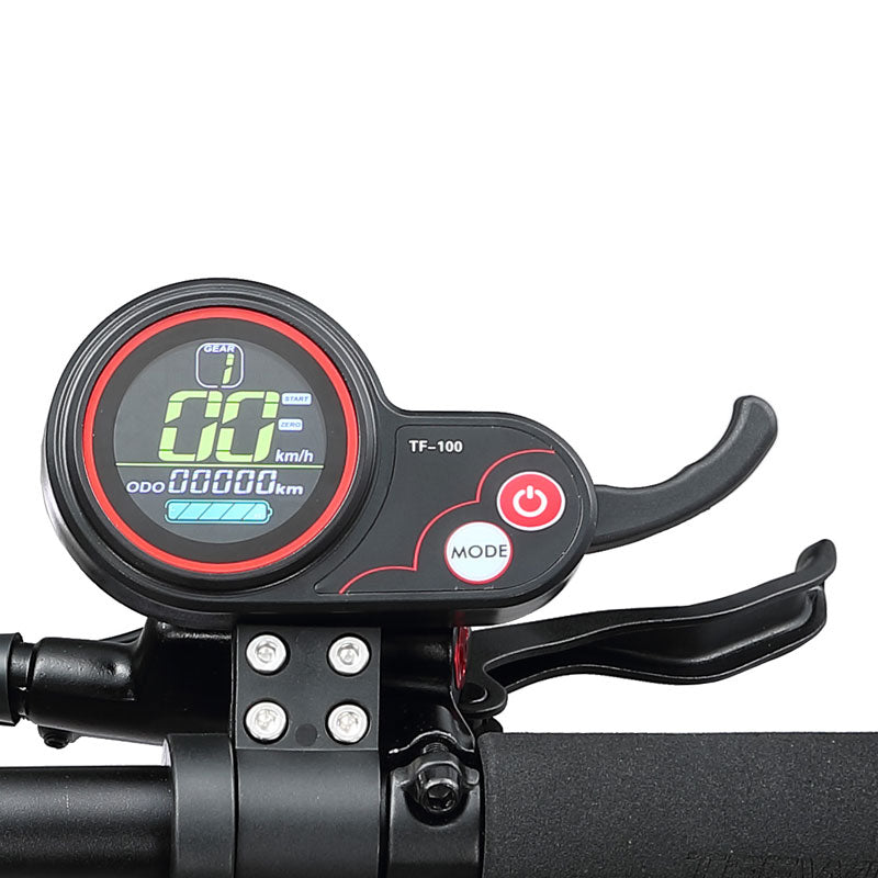 TEEWING X5 performance view with the hybrid tire setup
