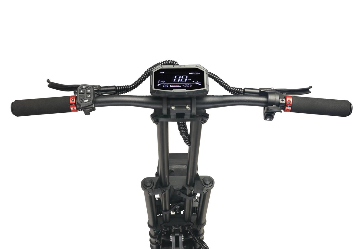 TEEWING Z4 Pro LCD controls and switch cluster