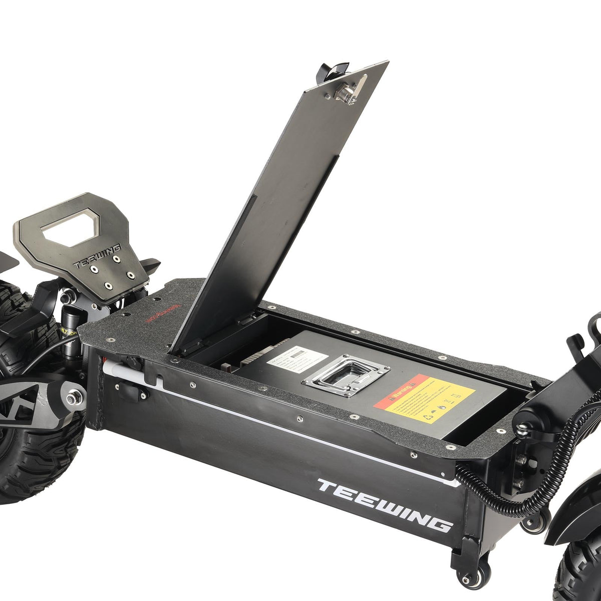 TEEWING Z4 Pro removable battery access view