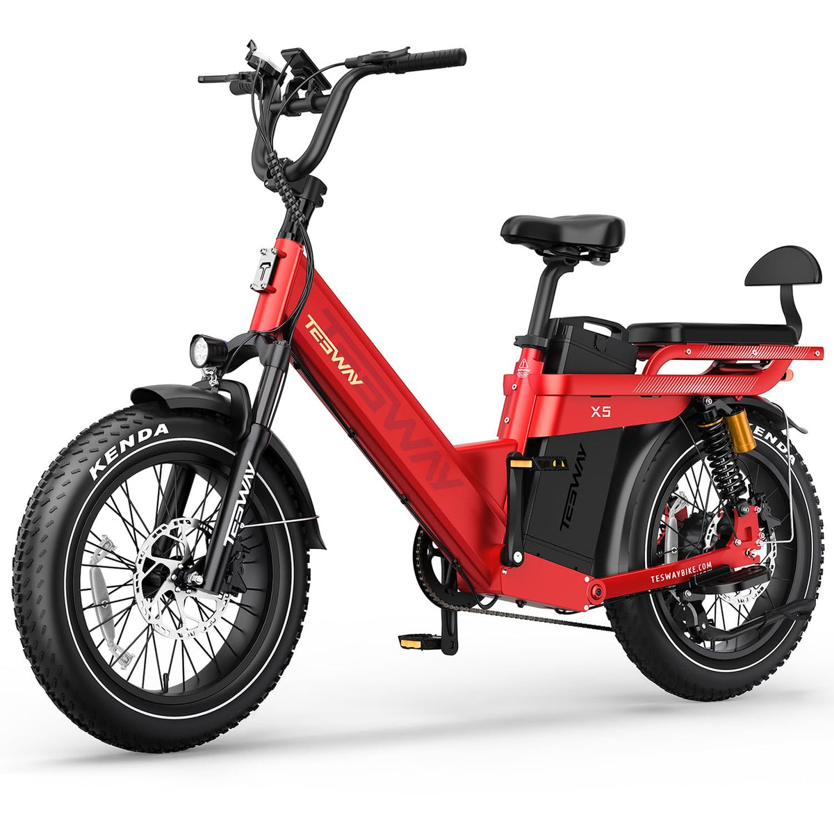 TESWAY X5 Pro Electric Bike Canada – Dual Motor 60Ah Long Range E-Bike image 1