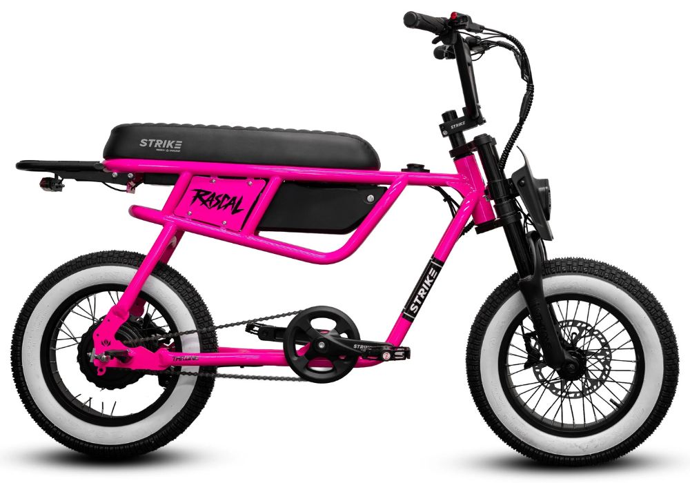 Throne Rascal electric bike Canada front three quarter view
