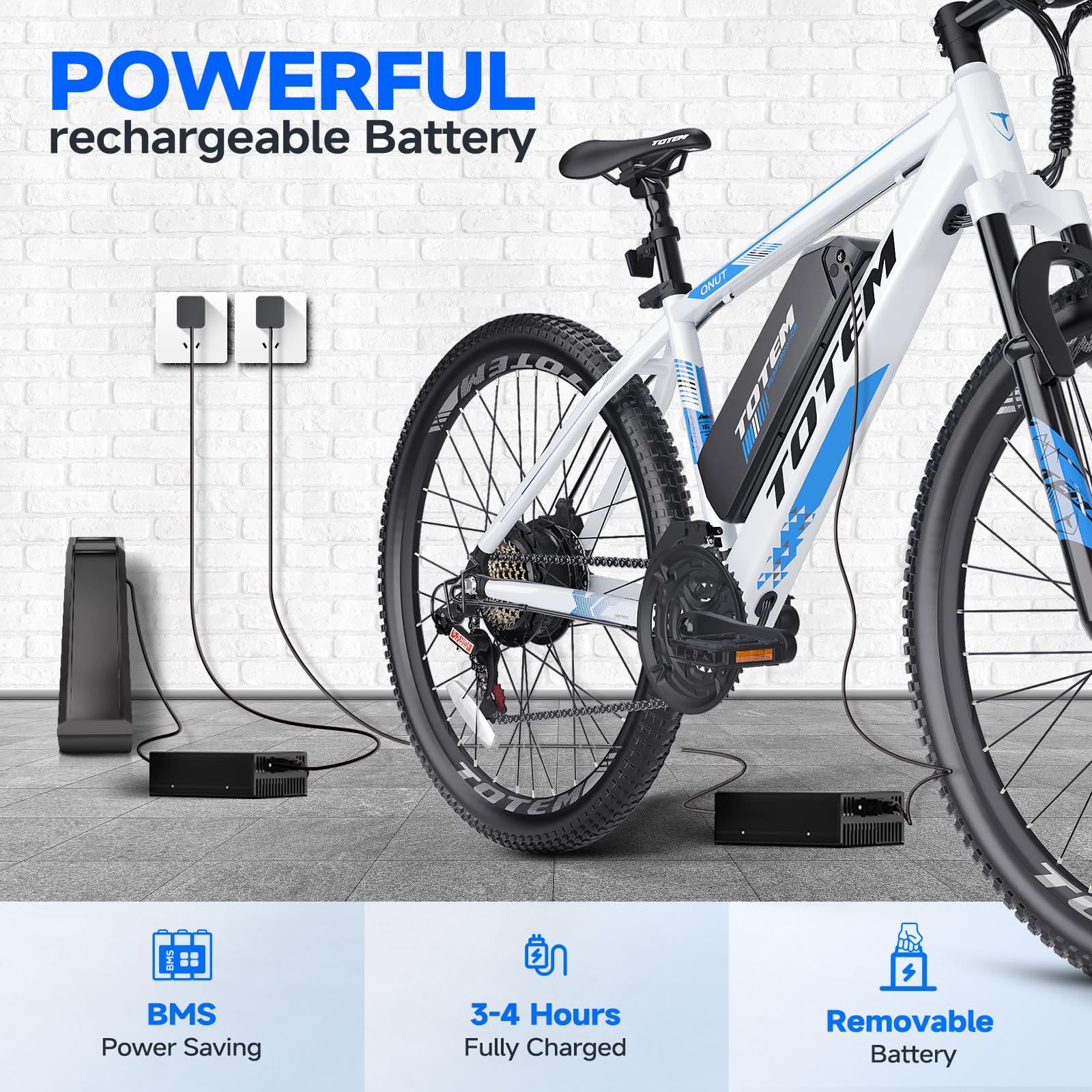 Totem Victor Electric Bike – 350W Brushless Motor Canada