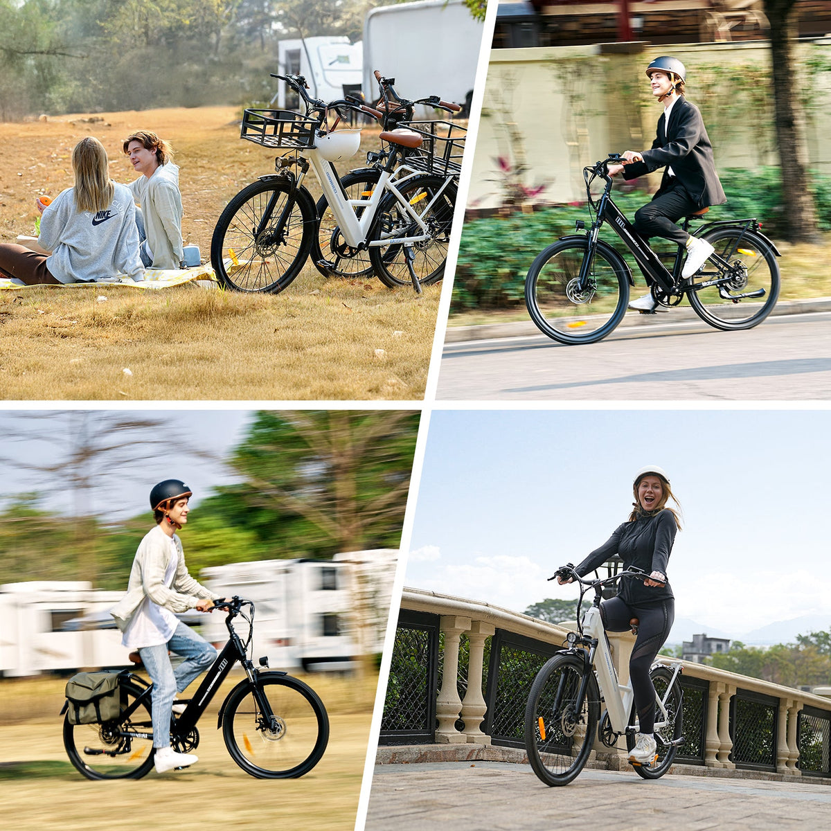 iSinwheel Ucitys electric cruiser bike Canada additional view