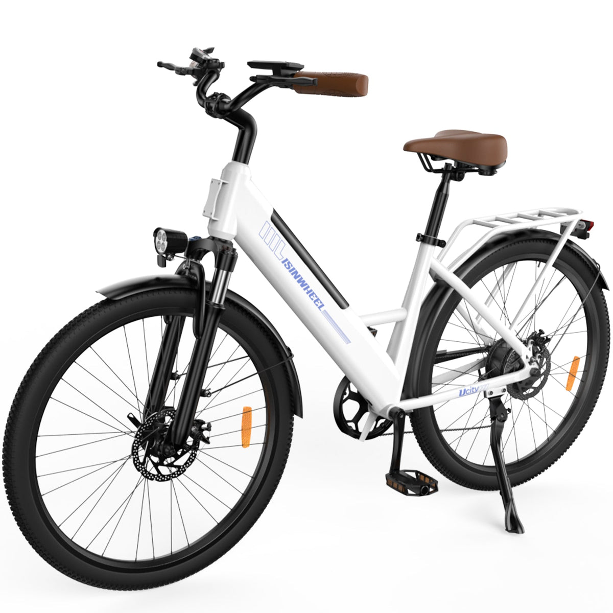 iSinwheel Ucitys Lunar White electric bike Canada