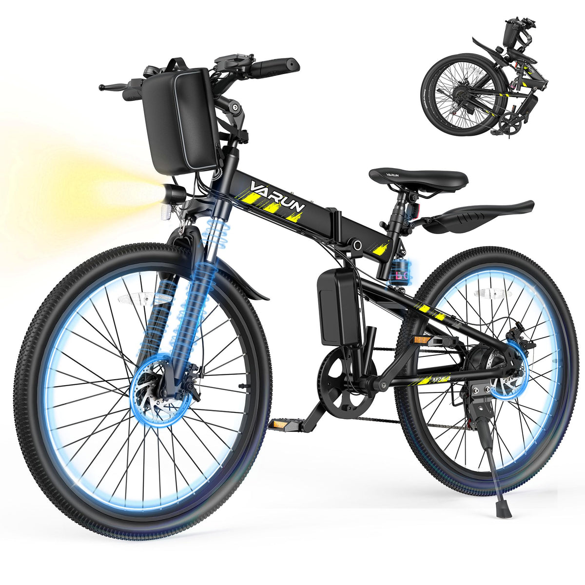VARUN 500W handlebar display and controls