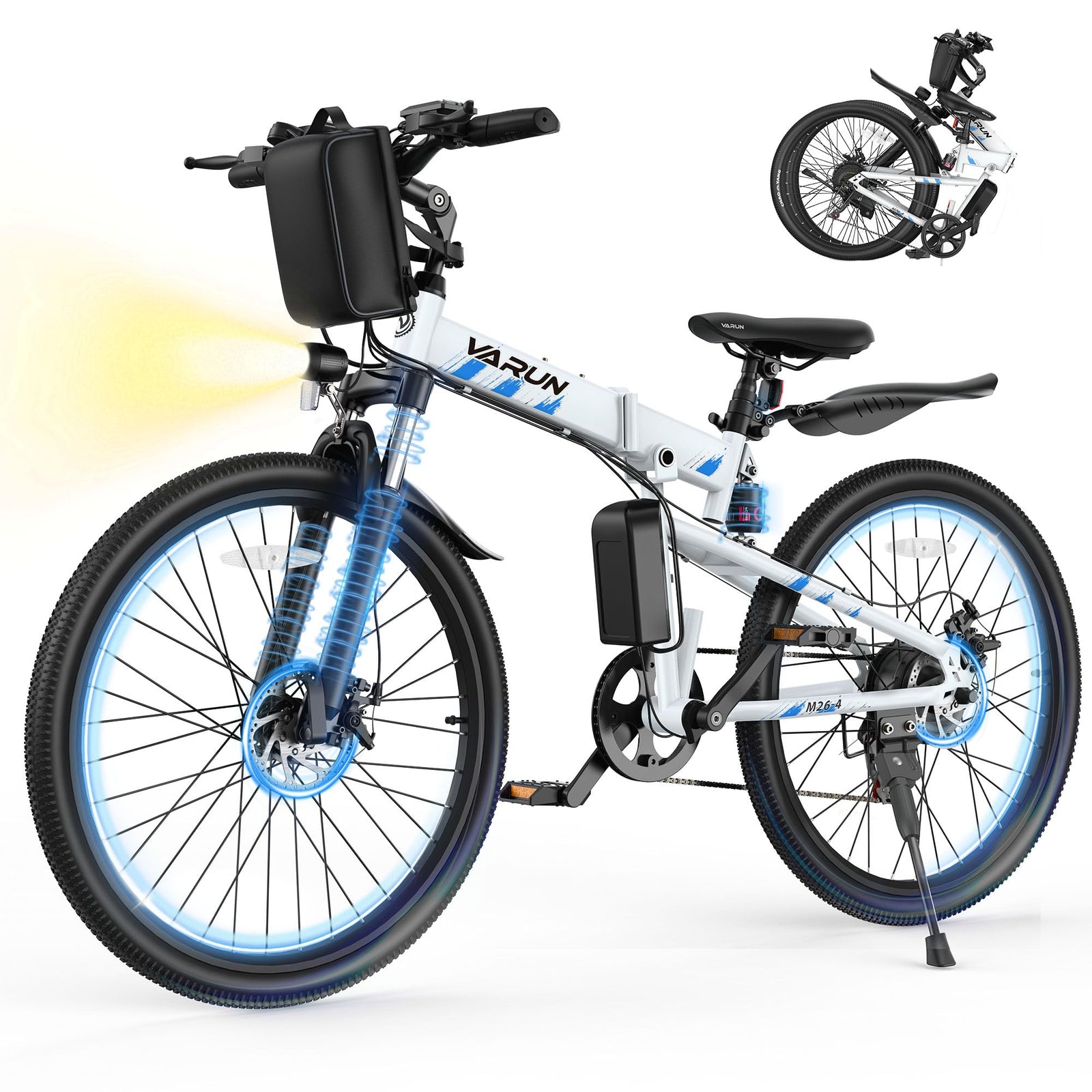 VARUN 500W electric bike in a clean main view