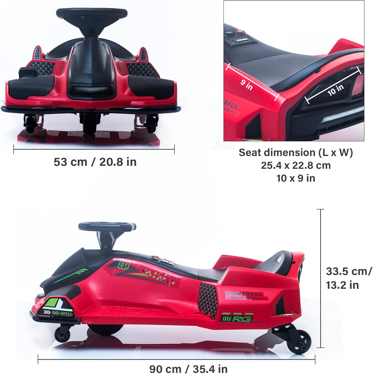 Voltz Toys ThunderDrift cockpit detail Canada