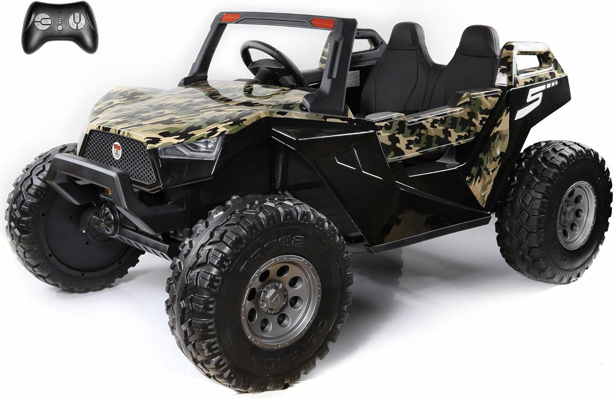 Voltz Toys 24V 2+1 seater dune buggy UTV Canada front angle