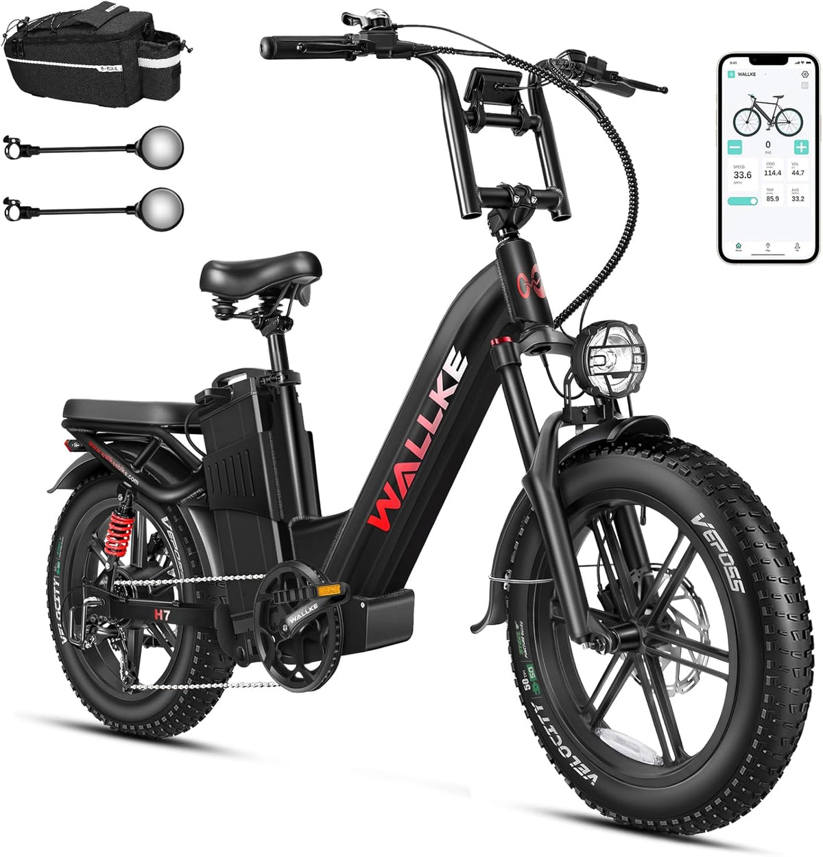 Wallke mountain bike display shot