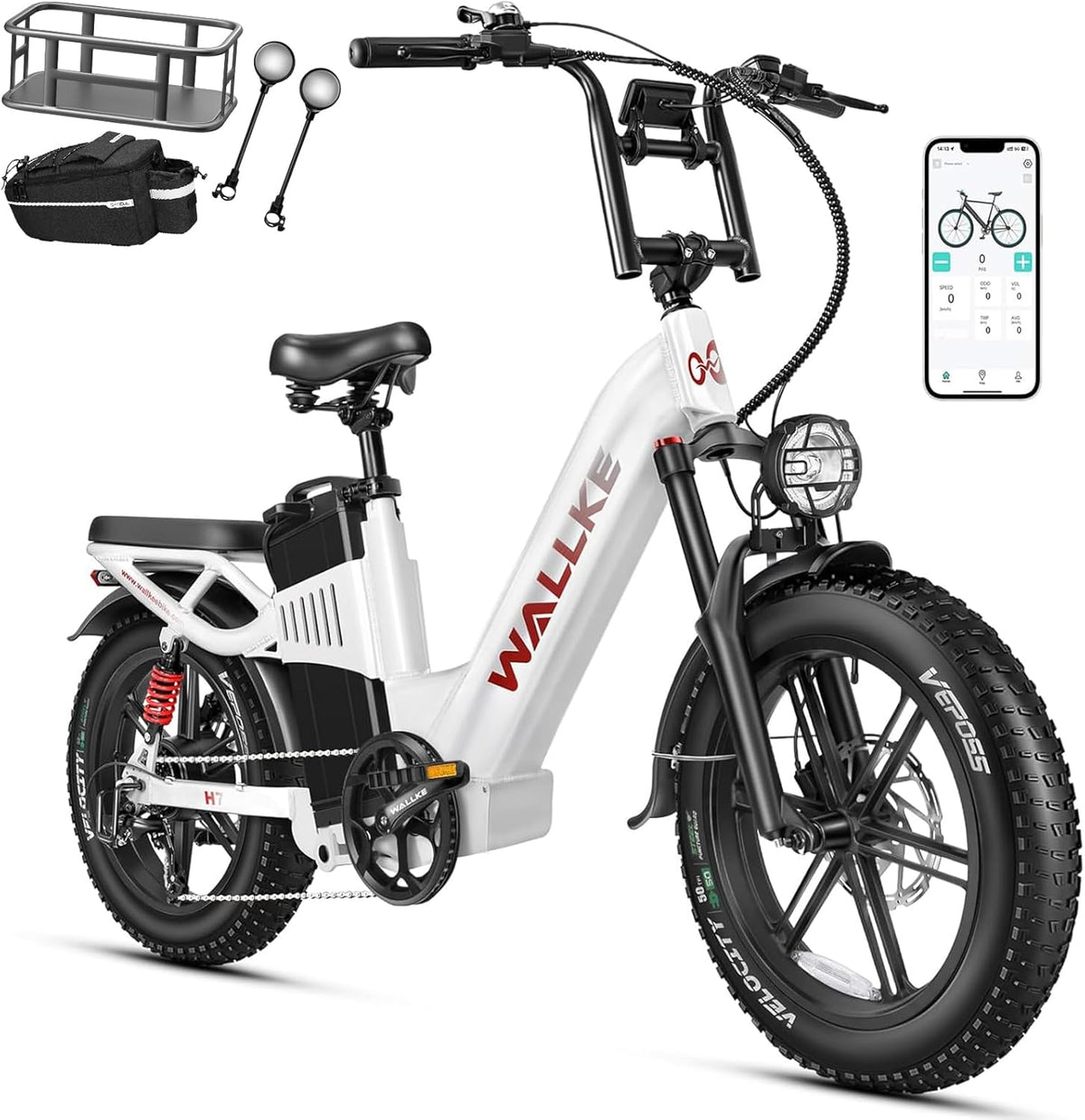 Wallke mountain bike fork close-up