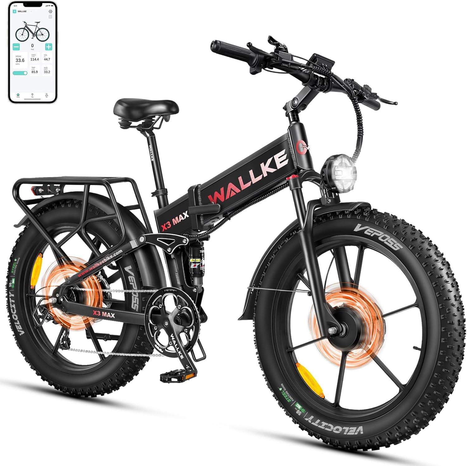 Wallke X3 Max rear angle Canada