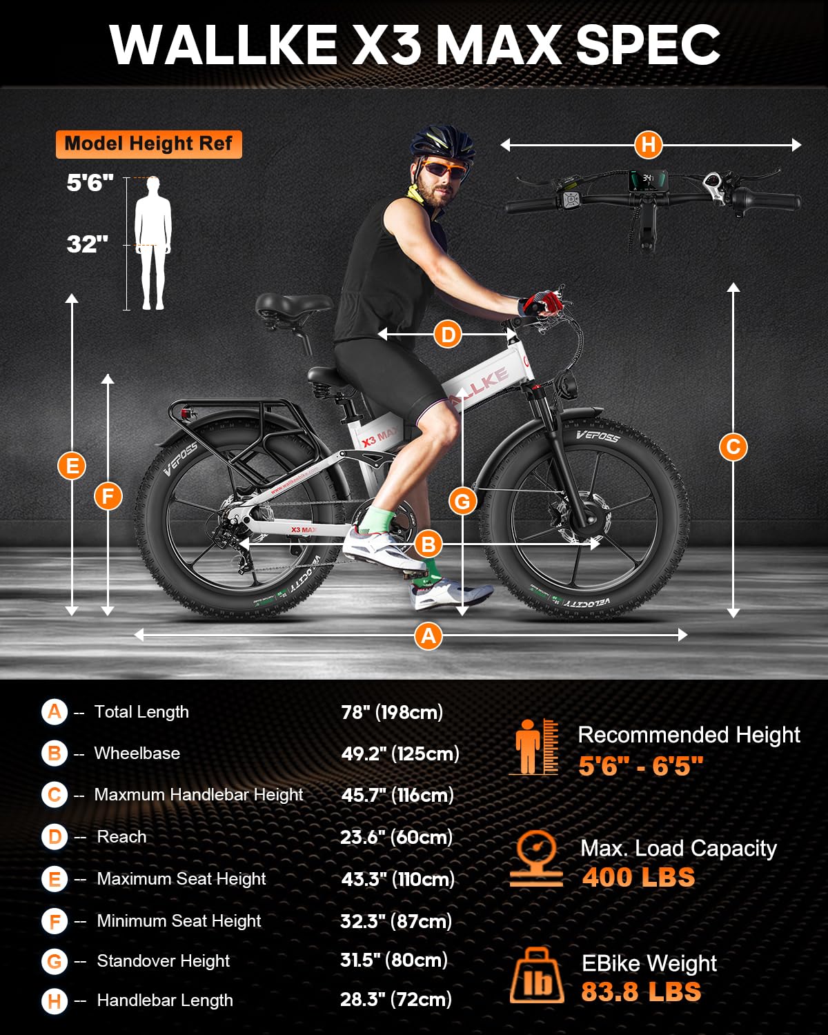 Wallke X3 Max road profile