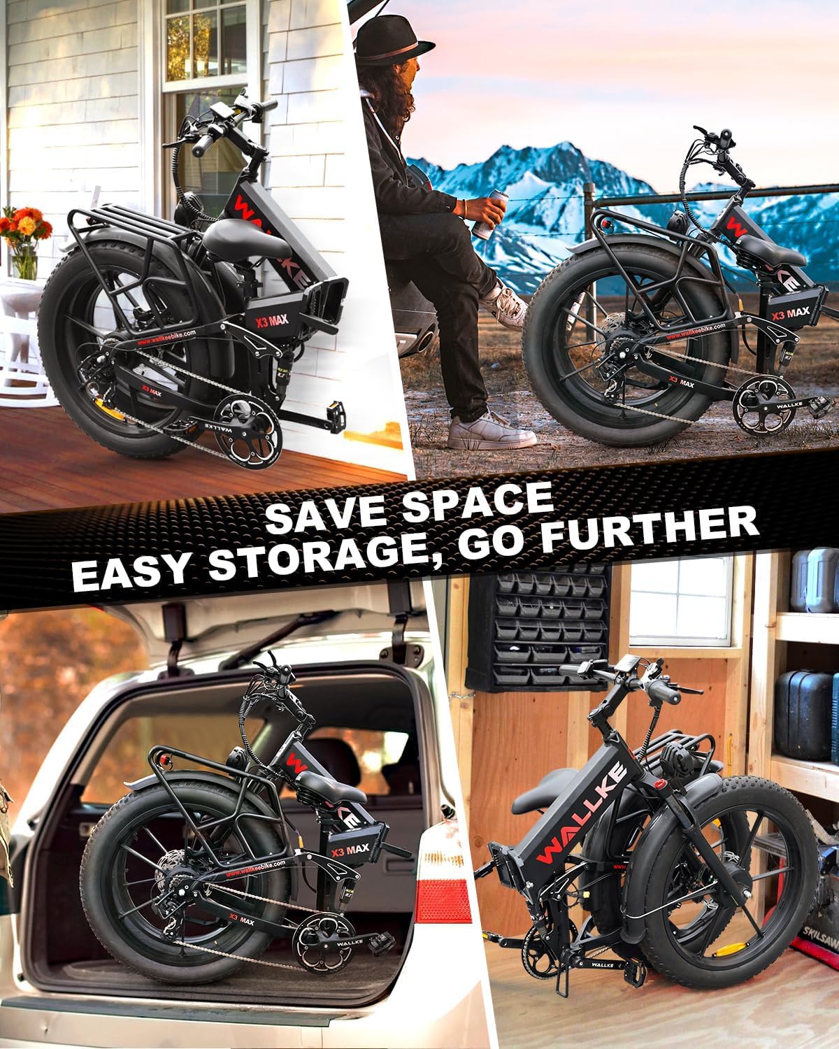 Wallke X3 Max seat detail