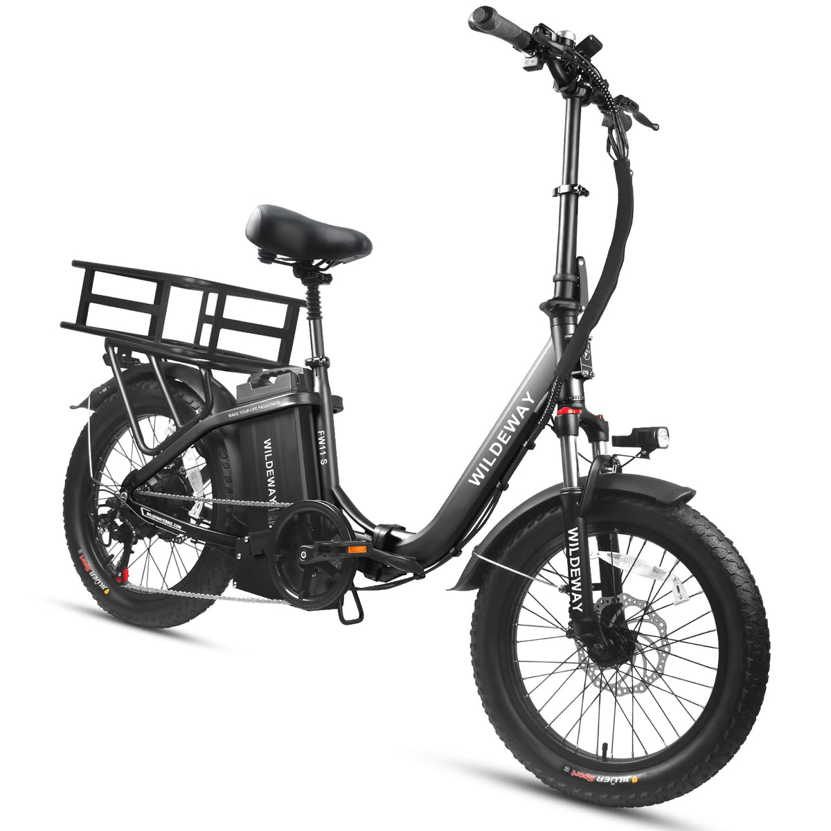 Wildeway FW11 Folding E-Bike (48V 32Ah, Long-Range) — Canada Specs &amp; Legality image 4