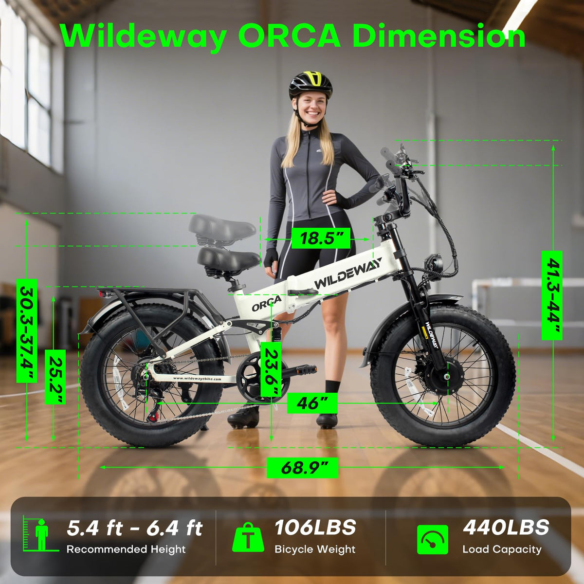 WildWay 2000W Fat Tire Ebike - Canada Adventure image 28
