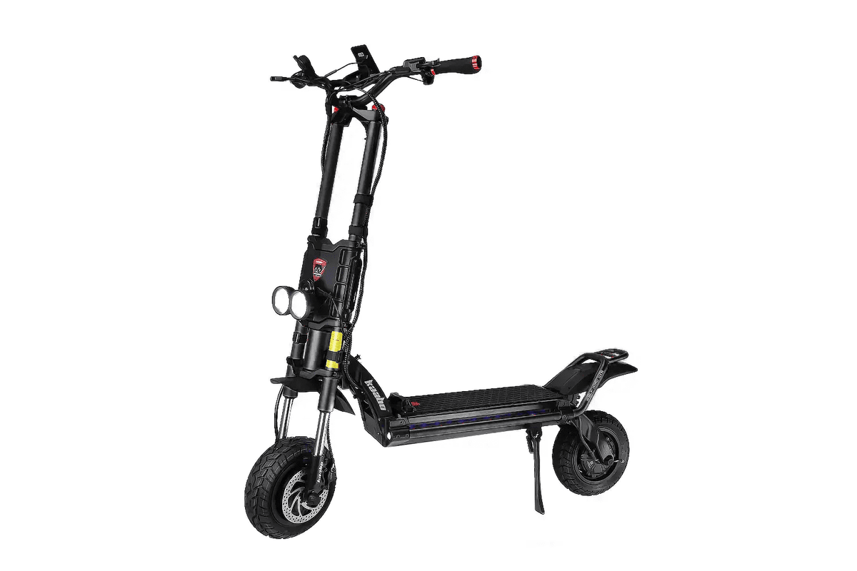 Kaabo Wolf King GTR black electric scooter