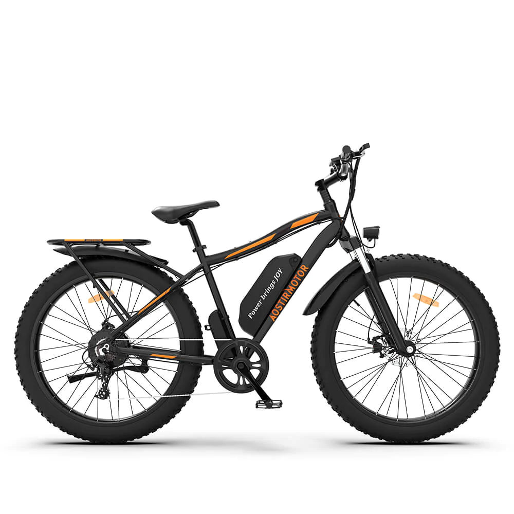 AOSTIRMOTOR 750W Electric Mountain Bike S07- B - Street Rides