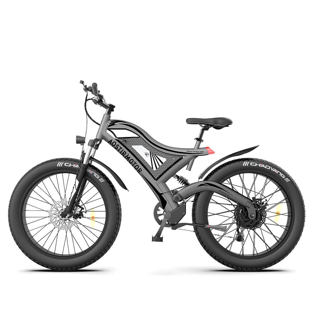 AOSTIRMOTOR S18 All Terrain Mountain E-Bike - Street Rides