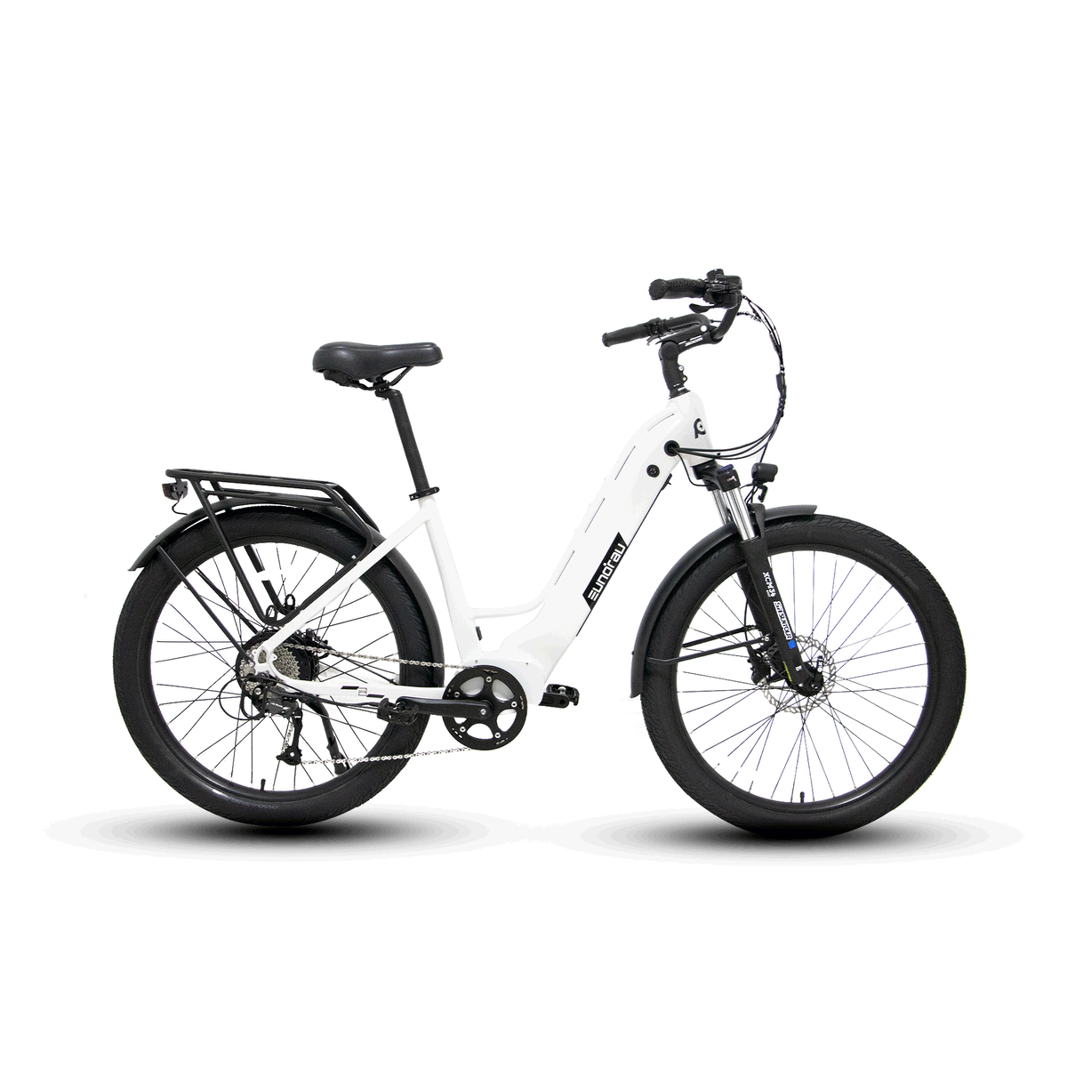 Eunorau 500W Meta275 Step-Thru Electric Bike - Street Rides
