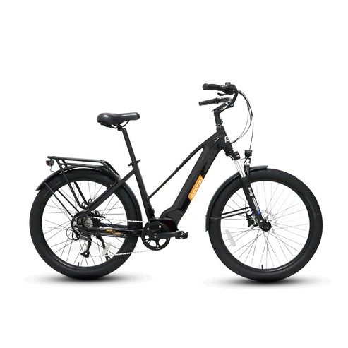 Eunorau 500W Meta275 Step-Over Electric Bike - Street Rides