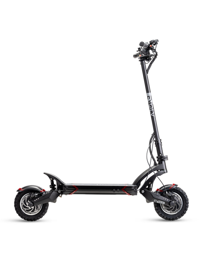 EVOLV Pro-R Electric Scooter-Stealth Mode-Street Rides