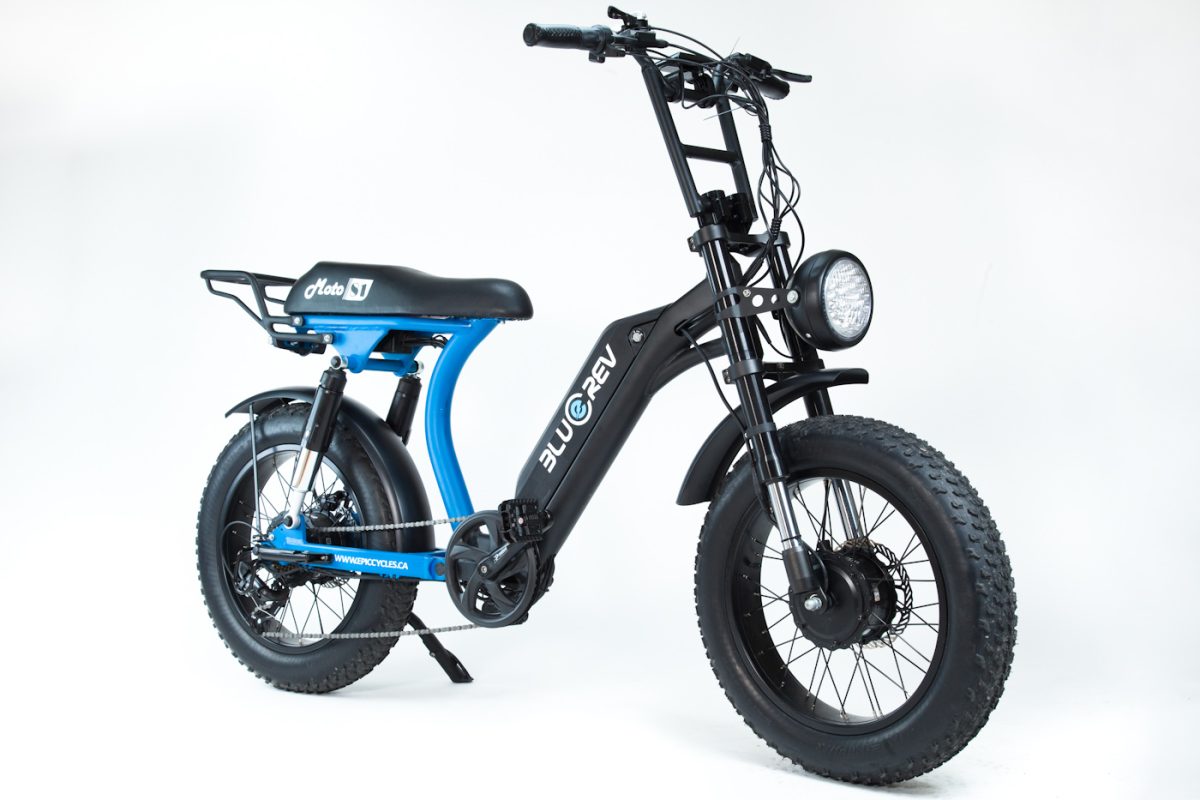 Bluerev Moto81 M-750 Turbo Dual Motor - Street Rides