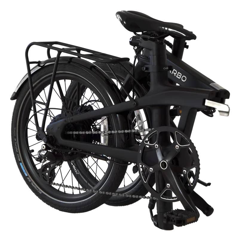 CARBO S folding electric bike Canada side view