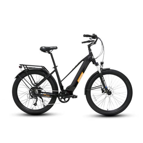 Eunorau 500W Meta275 Step-Over Electric Bike - Street Rides
