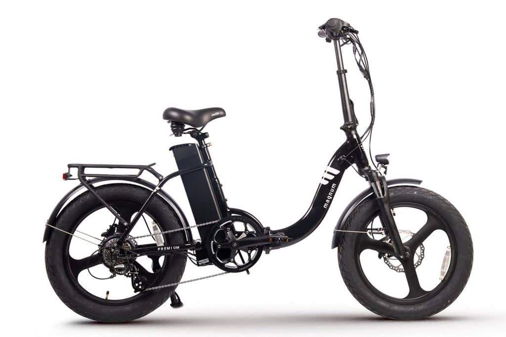Magnum Premium 3 Low Step Commuter E Bike Top Speed 32 KPH Range 75 80km