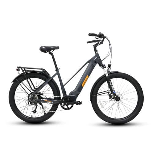 Eunorau 500W Meta275 Step-Over Electric Bike - Street Rides