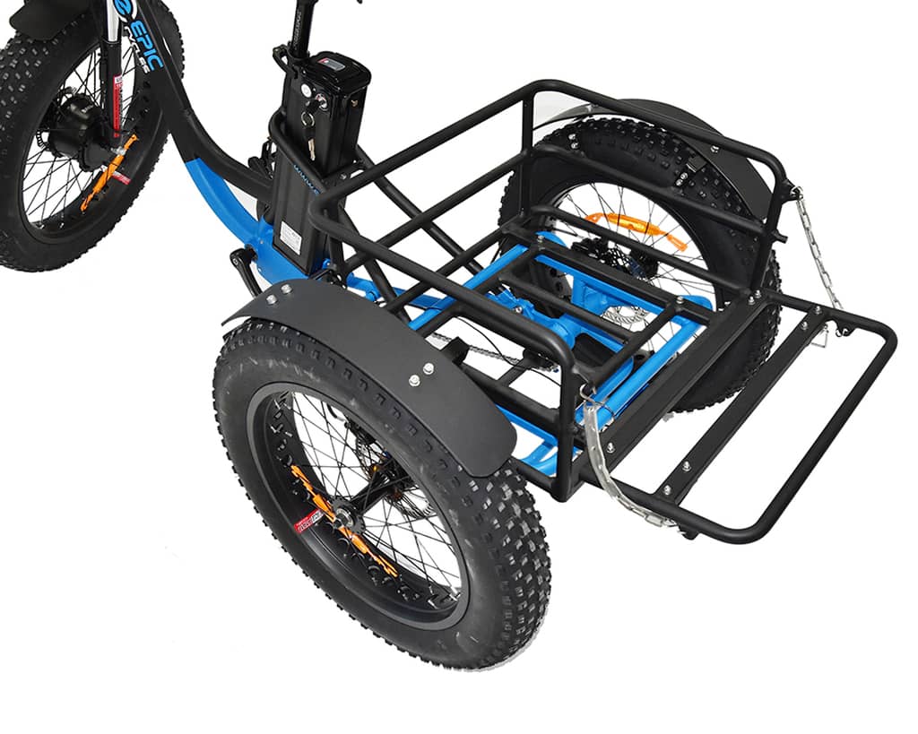 Bluerev Trio E Tricycle Street Rides