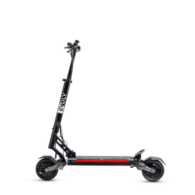 Evolv Terra dual-motor electric scooter front view