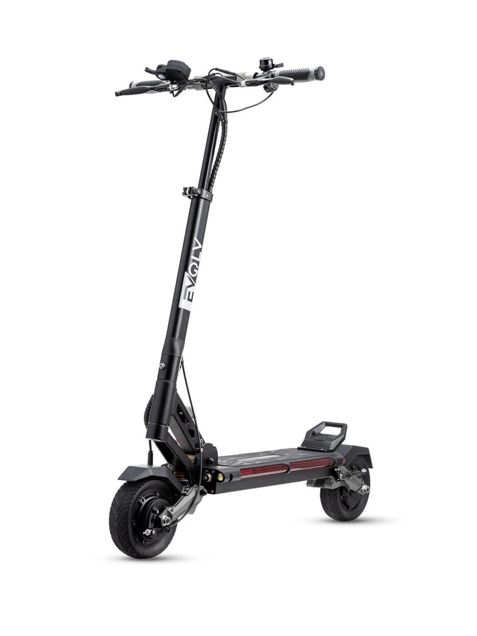 Evolv Terra electric scooter side profile