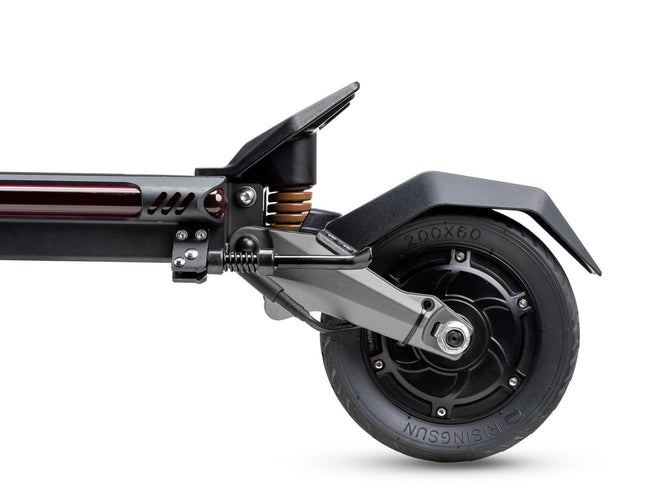 Evolv Terra electric scooter in a studio pose