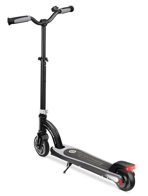 Globber One K E-Motion 10 gray scooter final studio angle