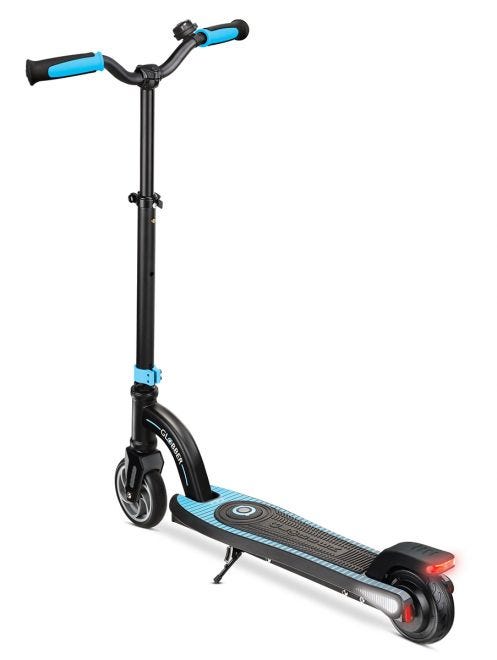 Globber One K E-Motion 10 gray scooter rear angle
