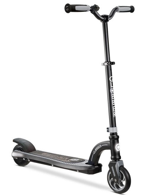Globber One K E-Motion 10 gray scooter another side view
